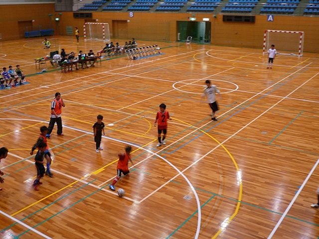 JFAファミリーフットサルフェスティバル 愛知県名古屋市の千種スポーツセンターに、227人が参加！