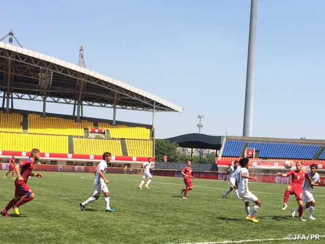 U-19 Japan National Team 2nd match of Panda Cup 2016 against U-19 Czech Republic