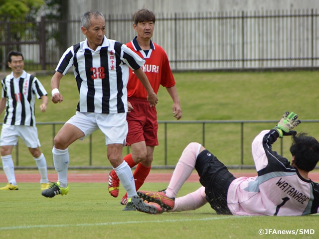 第15回全国シニア（50歳以上）サッカー大会 今週末の開幕を前に、千葉四十雀が健闘を誓う