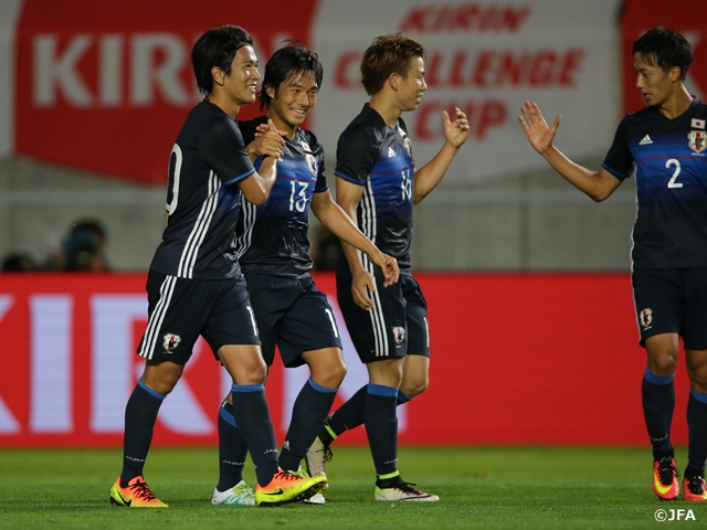 KIRIN CHALLENGE CUP 2016: U-23 Japan National Team come back to 4-1 win over South Africa