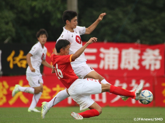 高円宮杯U-18プレミアリーグWEST 激しい点の取り合いを見せた名古屋と神戸