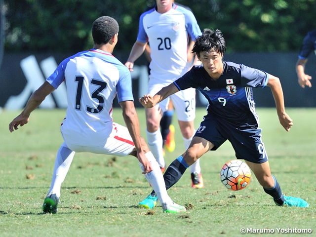 U-19日本代表　2016 NTC招待大会 第3戦 マッチレポート　vs U-19アメリカ代表