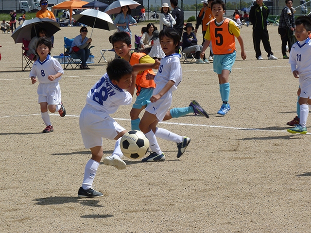 JFAキッズ（U-8/10）サッカーフェスティバル 山口県宇部市の宇部市厚南体育広場に、387人が参加！