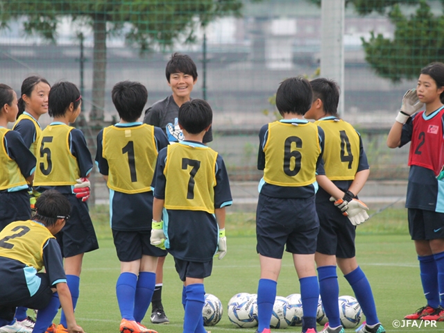 女子GKセレクションキャンプがスタート