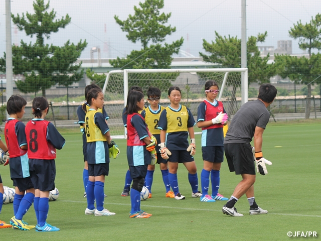 女子GKセレクションキャンプ　二日目活動レポート