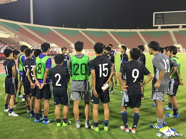U-16 Japan National Team finish Oman trip with one win and two draws
