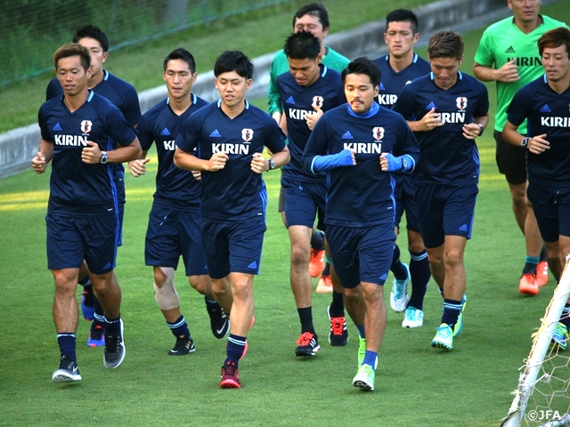 オリンピックへ、国内合宿でチーム始動