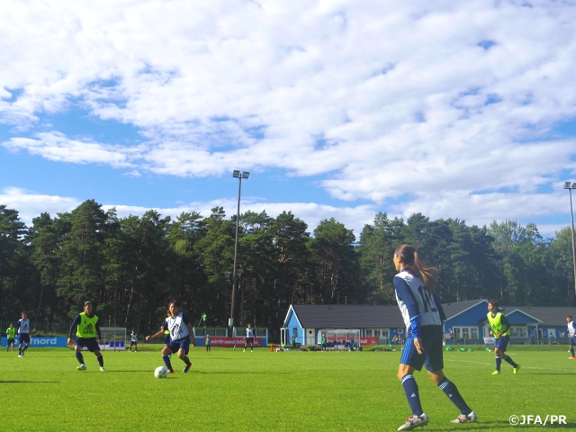 Nadeshiko Japan’s second day of training in Sweden, more team bonding