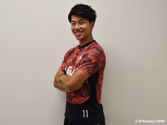 SHIMIZU Kazuya appeals: ‘It’s the best opportunity to test abilities’ prior to the 3rd All Japan Youth (U-18) Futsal Tournament