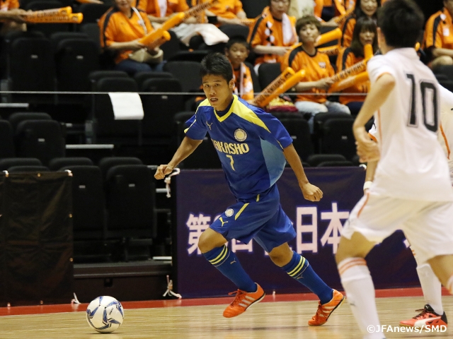 The top 8 teams were decided after the first round of the 3rd All Japan Youth (U-18) Futsal Tournament