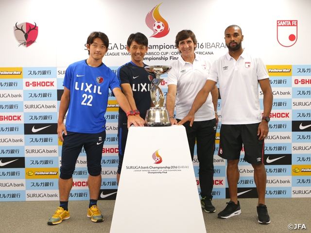 Official training at stadium prior to SURUGA bank Championship 2016 IBARAKI