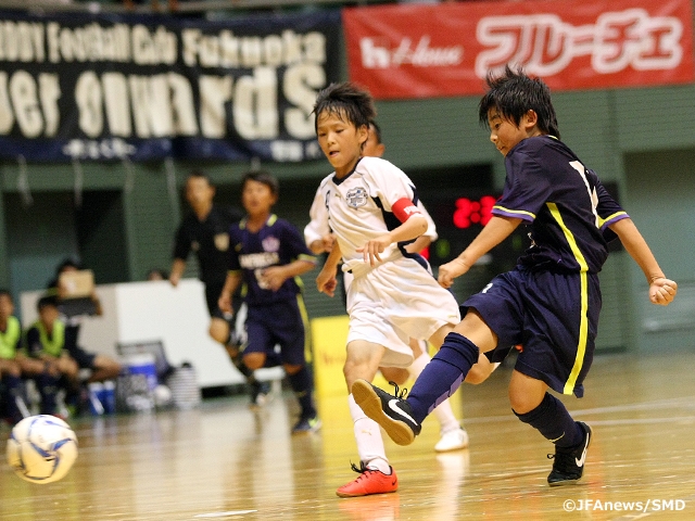 バーモントカップ 第26回全日本少年フットサル大会開幕 小学生年代の日本一を目指して48チームが集う
