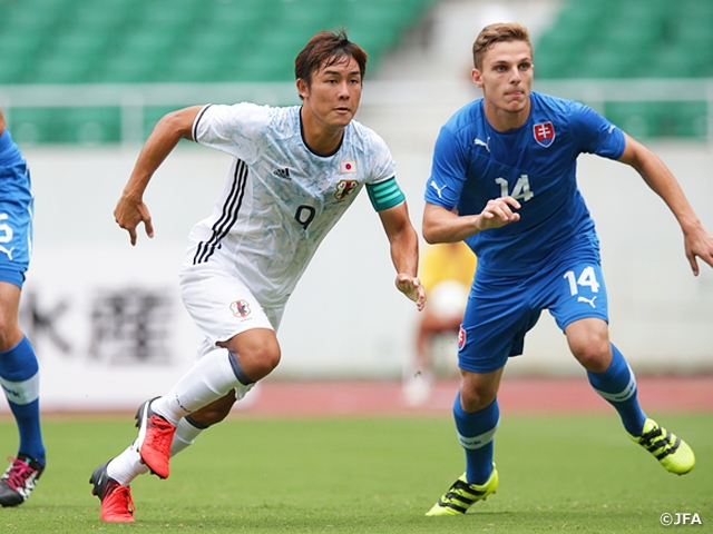 U-19 Japan National Team meet Slovakia in third game of 2016 SBS CUP International Youth Soccer