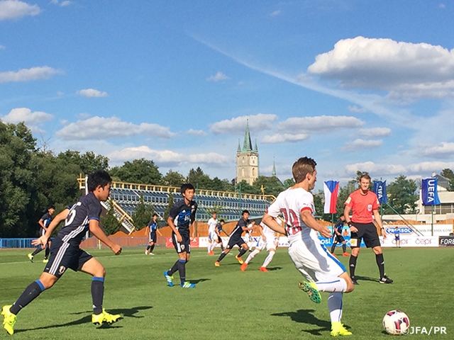 U-17 Japan National Team’s 2nd game against U-17 Czech Republic in 23rd International Youth Tournament of Václav Ježek 2016