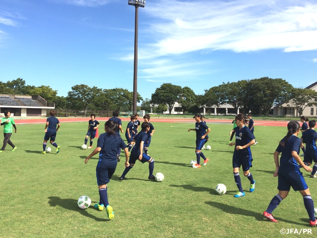 U-23 Japan Women’s National Team short-listed squad start training camp in Chiba