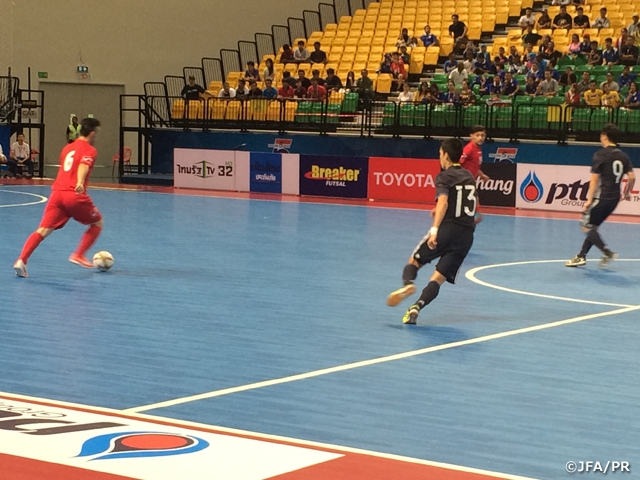 Japan Futsal National Team lose to Iran, finish in fourth place in the Thailand 5s International 4 Nation Futsal Championship 2016
