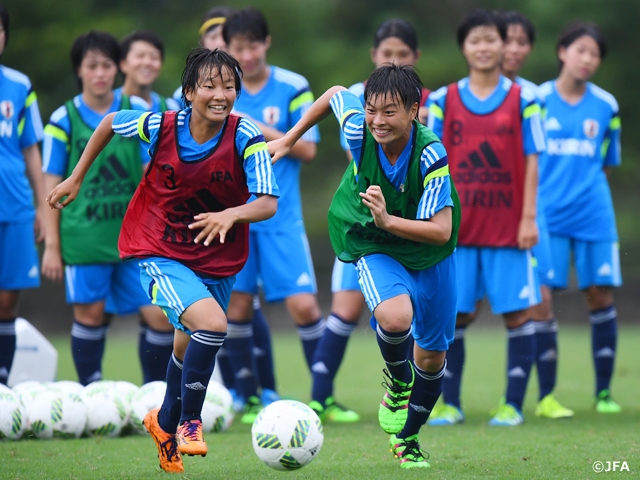 Day 3 of the U-17 Japan Women’s National Team short-listed squad training camp
