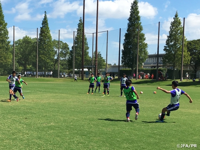 U-16 Japan National Team short-listed squad: 3rd day of Kagoshima training camp