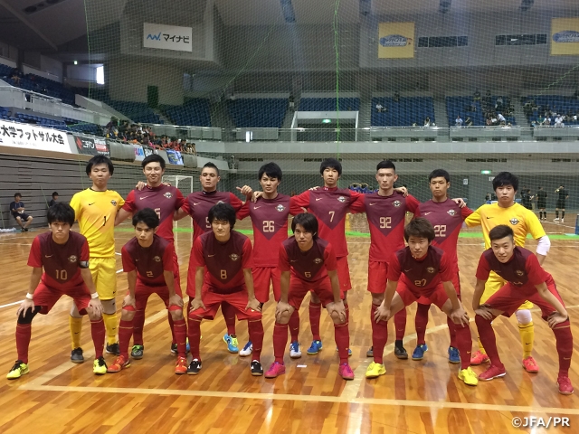 第12回全日本大学フットサル大会　決勝ラウンド進出4チームが決定！