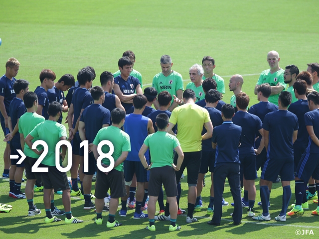 SAMURAI BLUE、タイ戦へ気持ちも新たに練習、バンコクへ移動