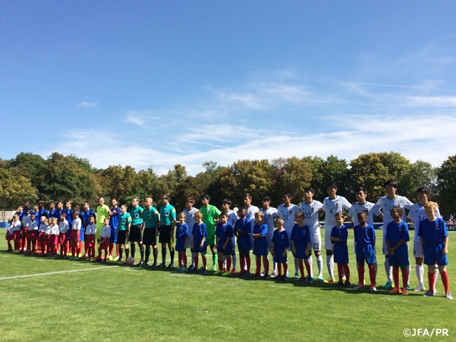 U-19 Japan National Team’s second international friendly against France