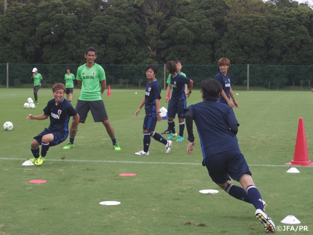 日本女子代表候補　4日間のトレーニングキャンプを終える