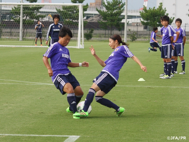 U-18日本女子代表候補　大阪府で活動を開始