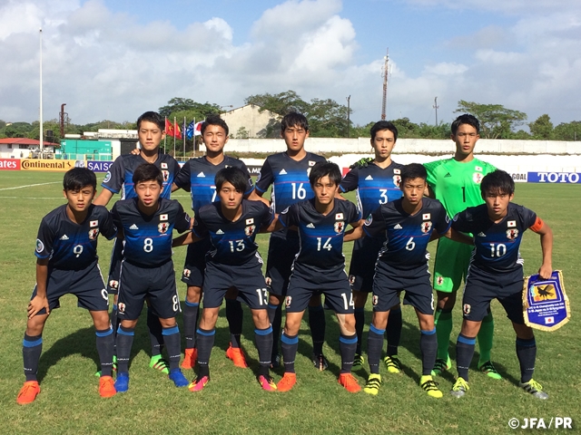 U-16日本代表 第2戦も8-0でU-16キルギス代表に勝利！　AFC U-16選手権インド2016