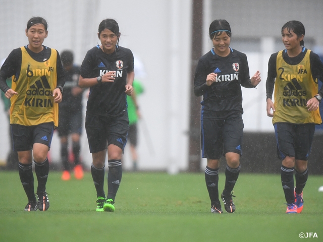 U-17 Japan Women’s National Team start training camp prior to FIFA U-17 Women’s World Cup Jordan 2016