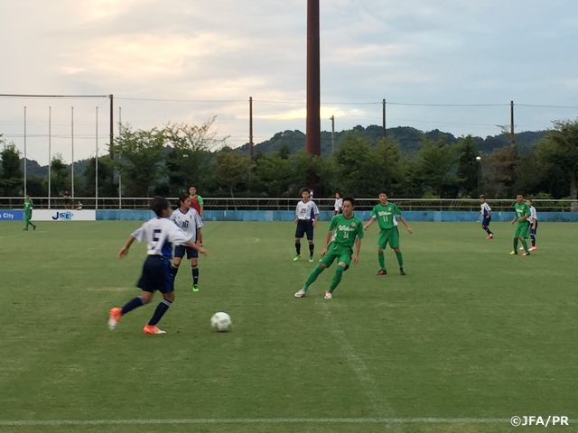 U-17 Japan Women’s National Team play training match against FC Verdure Mishima