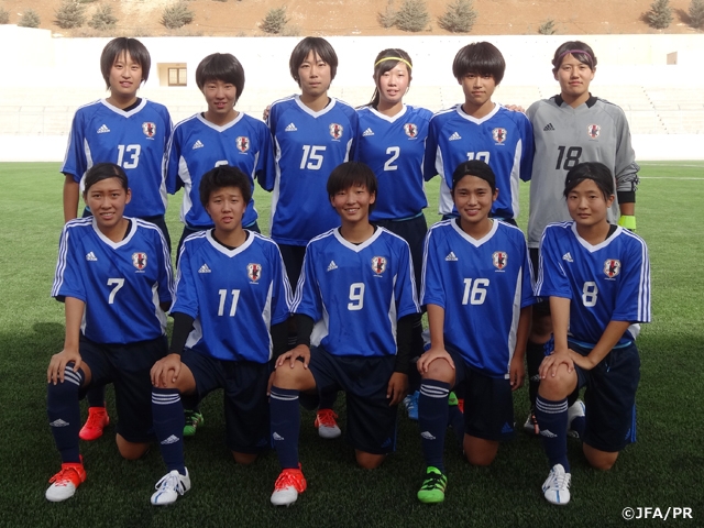 U-17 Japan Women's National Team play friendly match against Venezuela