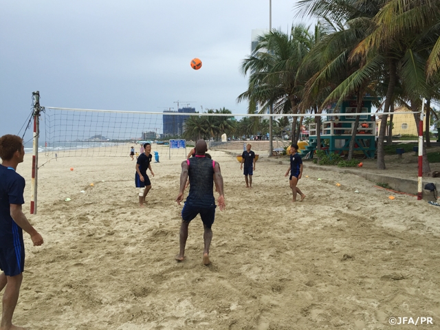 Japan Beach Soccer National Team’s activity report from Asian Beach Games (9/26)