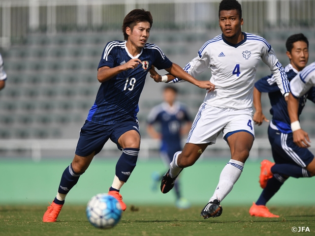 U-19日本代表候補　トレーニングキャンプ　練習試合マッチレポート vs 日本体育大学