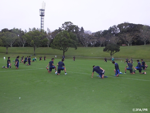 U-19日本代表　AFC U-19選手権バーレーン2016に向け活動を開始