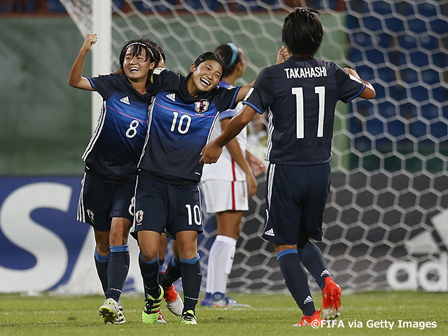 U-17日本女子代表3-2でアメリカに勝利！　FIFAU-17女子ワールドカップヨルダン2016