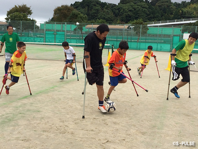 だれでもJoin♪　ボール一つでつながろう「アンプティサッカー体験会」を開催