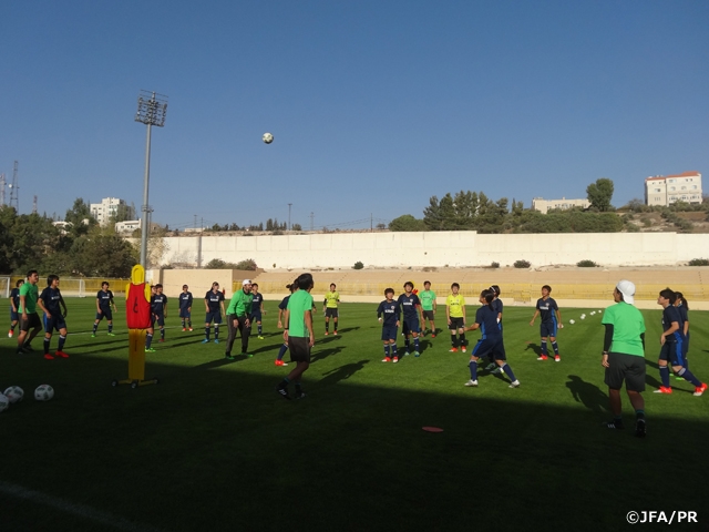 Japan make final tune-up for semifinal against Spain in FIFA U-17 Women's World Cup