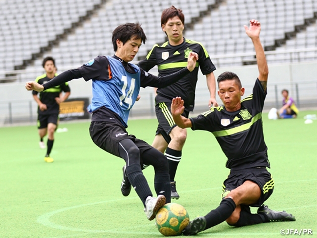 【j-futsal連動企画】～フットボールに引退はない～ フットサル施設で楽しめる、もう一つのフットボール『ソサイチ』で生涯現役！