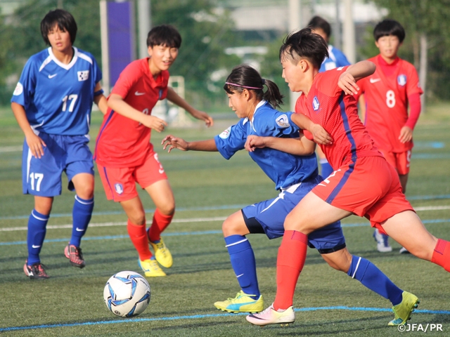 U-14日本女子選抜、韓国との2戦目は黒星で終える