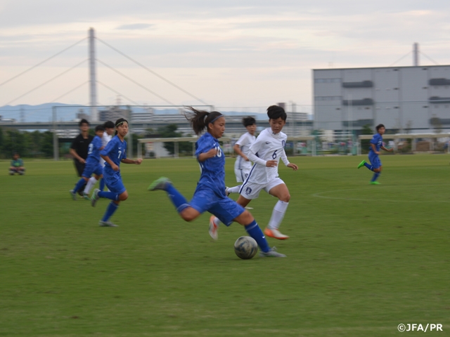 JFAアカデミー堺 U-14韓国女子代表と国際親善試合を実施