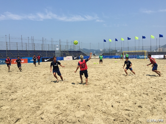 Japan Beach Soccer National Team—Activity Updates from Brazil and UAE camp (3)