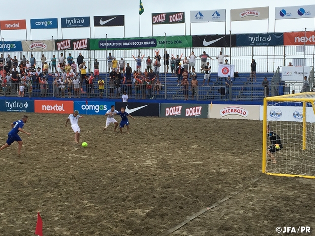 Japan National Beach Soccer Team—Activity Updates from Brazil and UAE camp (5), Italy Match
