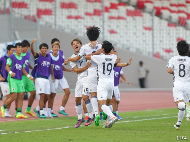 U-19 Japan squad book a place in U-20 World Cup for the first time in five AFC appearances