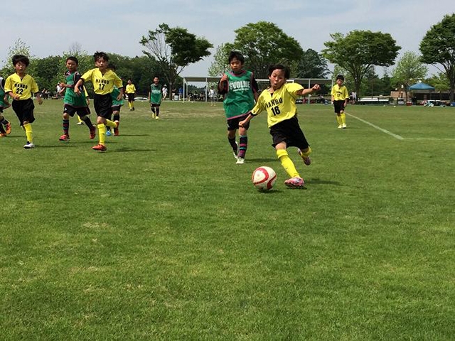 JFAキッズ（U-8/10）サッカーフェスティバル 福島県須賀川市の福島空港公園緑のスポーツエリアに、170人が参加！
