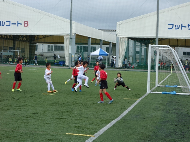 JFAキッズ（U-10）サッカーフェスティバル 新潟県新潟市のグランセナ新潟サッカースタジアムに、224人が参加！