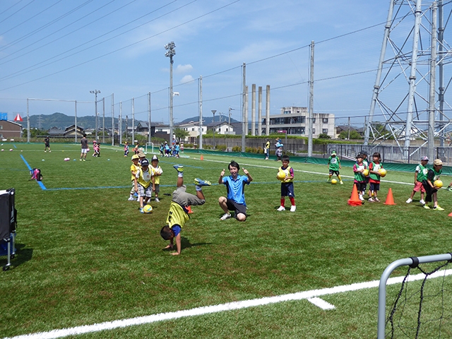 JFAキッズ（U-8/10）サッカーフェスティバル 福井県越前市の越前市サッカー場に、161人が参加！