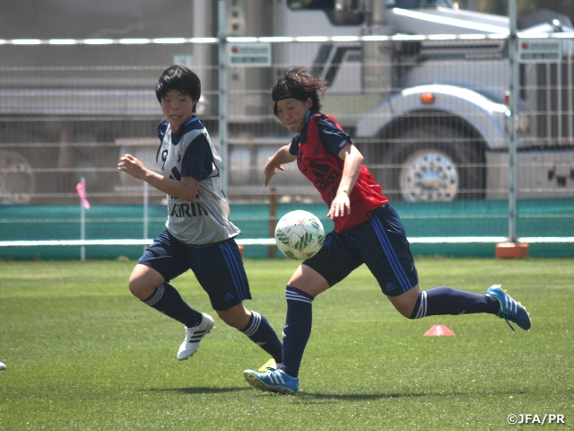 U-20日本女子代表　FIFA U-20女子ワールドカップパプアニューギニア2016　直前合宿3日目