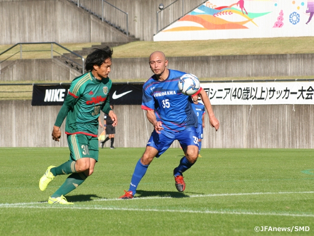第4回全国シニア（40歳以上）サッカー大会が藤枝市で開幕
