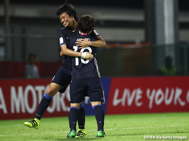 U-20日本女子代表 FIFA U-20女子ワールドカップ 初戦ナイジェリア代表に6-0で勝利