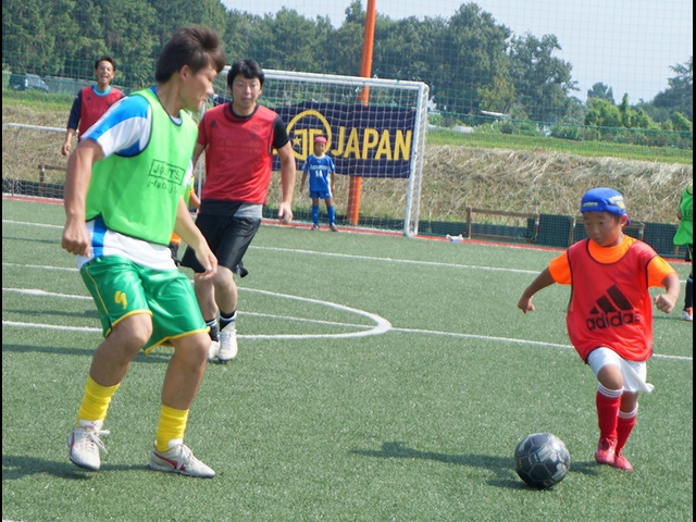 JFAファミリーフットサルフェスティバル 熊本県菊池郡のスキルアップフットサルパークに、140人が参加！